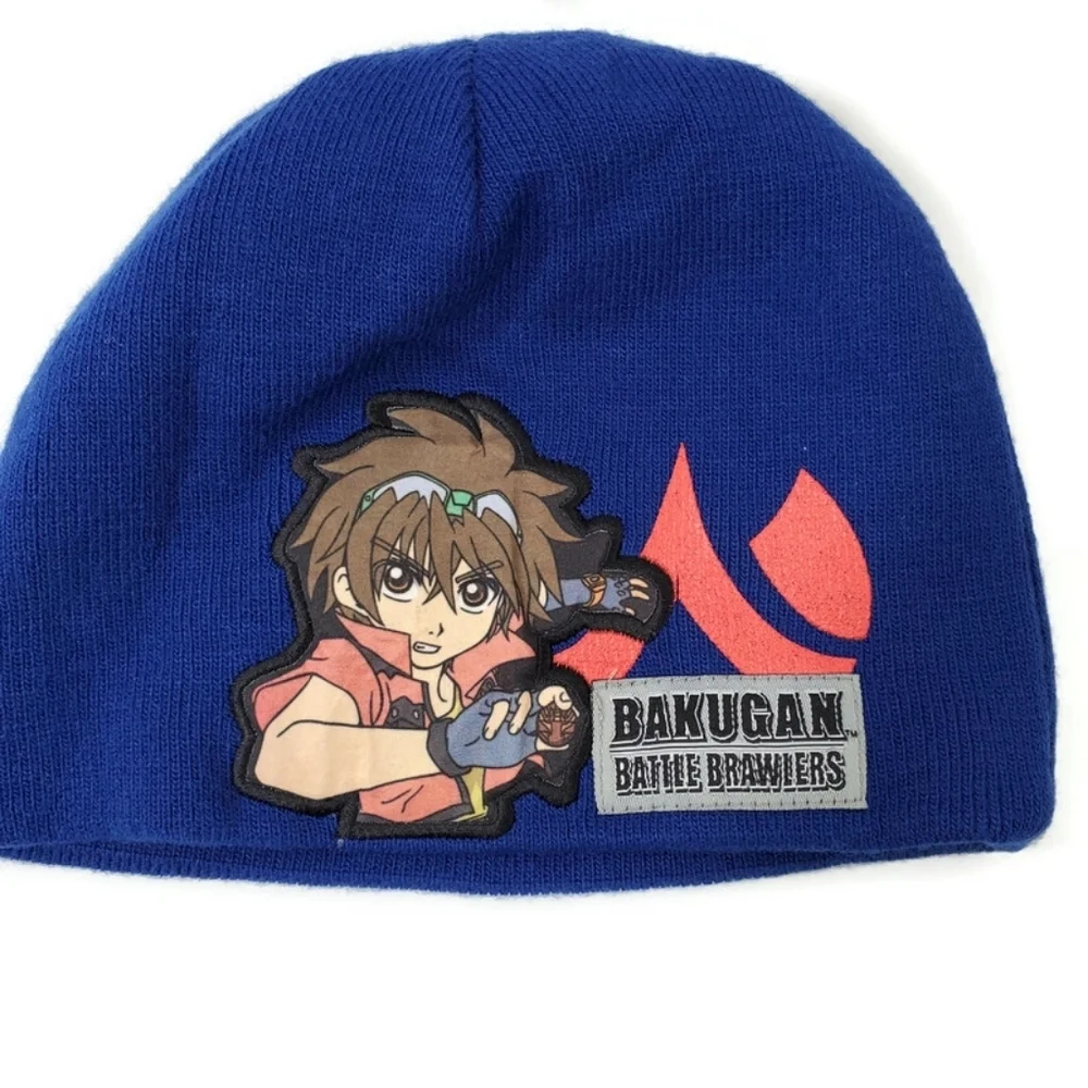 Bakugan Battle Brawlers Reversible Boy's Blue Hat One Size